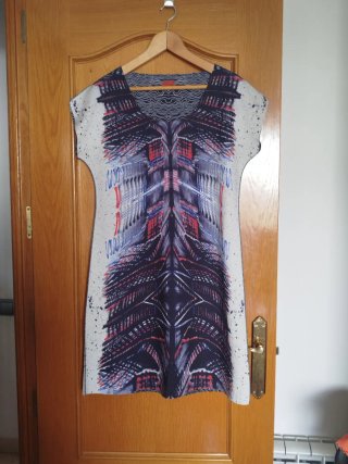 Vestido Reversible Animapop Talla L