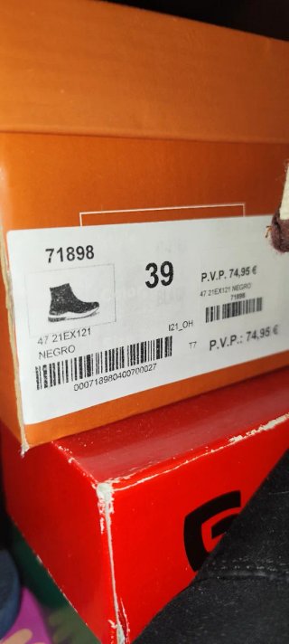 Botines EXE Negro