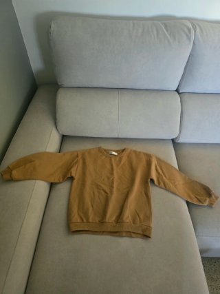 Jersey oversize marrón talla única