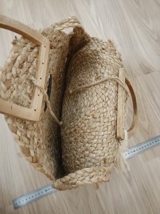 Bolso de mimbre Redondo