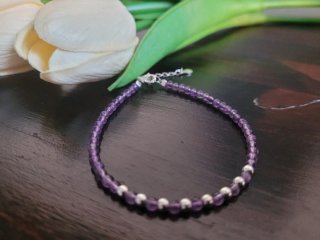 Pulsera de Piedra Natural y Plata 925