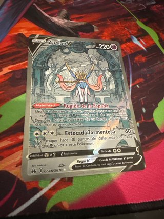Carta Pokémon Zacian V GG48/GG70