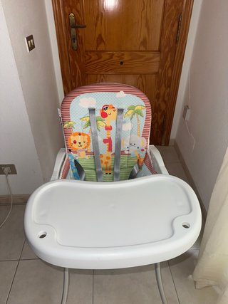 Trona de bebé con diseño de animales