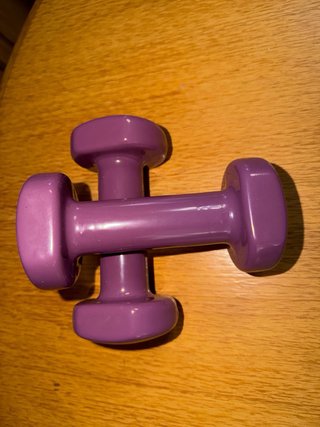 Pack Fitness Decathlon: Mancuernas 1,5kg + Goma 30