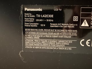 TV Panasonic 42 con Engel Smart TV 4K