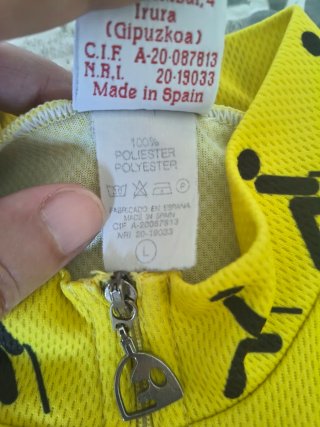 Maillot Vintage ONCE con dos bidones