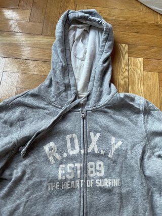 Sudadera Roxy vintage gris