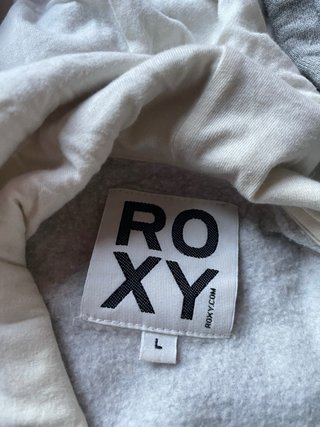 Sudadera Roxy vintage gris