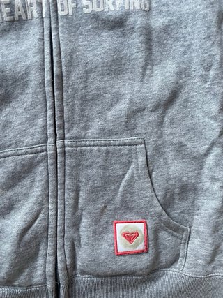 Sudadera Roxy vintage gris