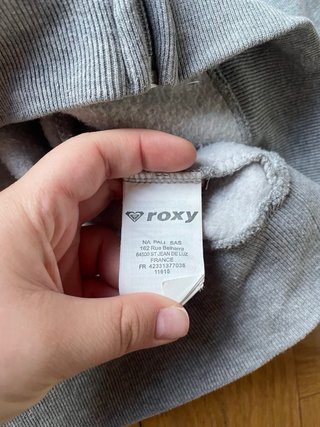 Sudadera Roxy vintage gris