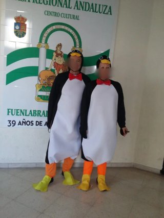 Disfraz Pingüino Talla L. Fiestas Guirka