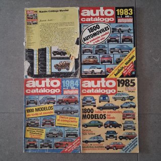 Autocatálogo Autopista lote de 10