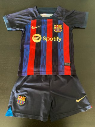 Conjunto Camiseta y Pantalón Barça Niño 6-7 años