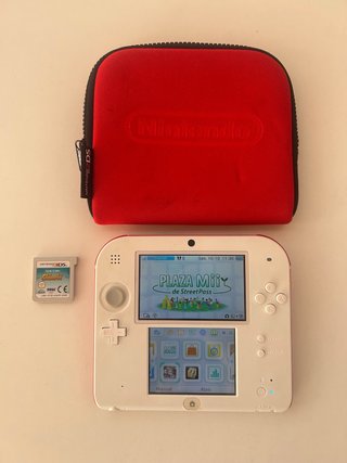 Nintendo 2DS Blanca con juego Shinobi