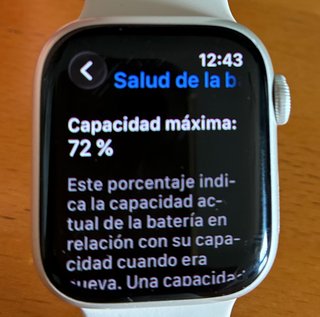 Apple Watch Series 7 Plata