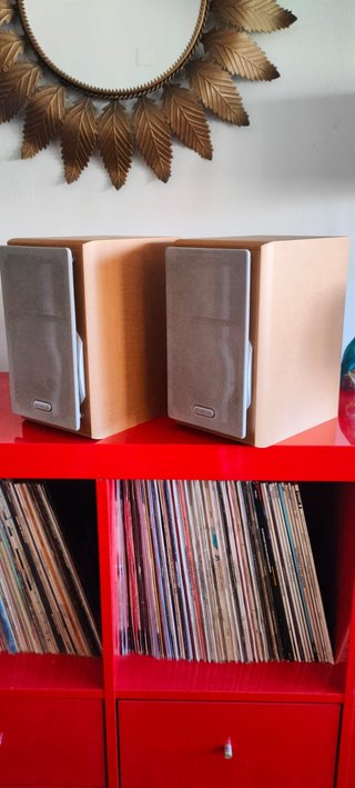 Pareja Altavoces Kenwood Vintage Madera