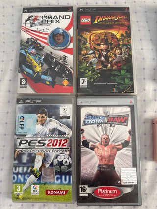 Consolle Nintendo e PSP in lotto