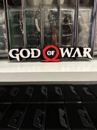 God of War 3D logo