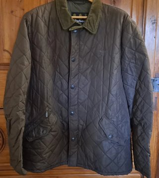 Parka Acolchada Barbour Verde
