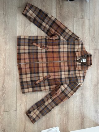 Cazadora Zara cuadros hombre talla L