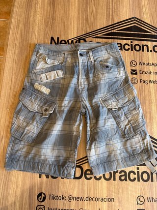 Bermudas G-Star a cuadros