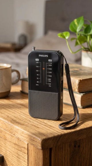 Radio de bolsillo Philips AM/FM