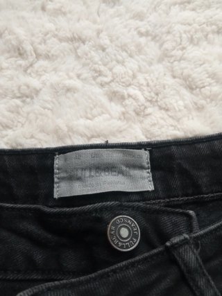 Vaqueros cortos negros hombre talla 42