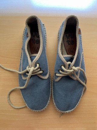 Alpargatas Suyute Azul Talla 40