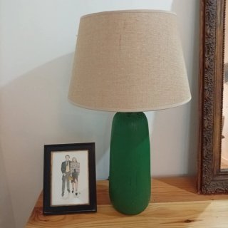 Lámpara de diseño en Madera Torneada artesanal