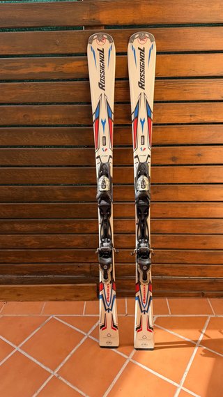 Esquís Rossignol Pura 149cm con fijaciones