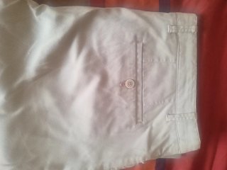 Pantalón Cortefiel crema talla 44