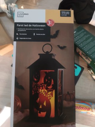 Farol LED Halloween Livarno Home