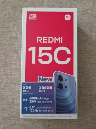 Xiaomi Redmi 15C 256GB Azul