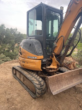 Trabajos con mini excavadora