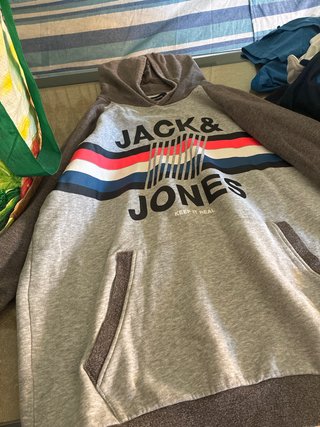 Sudadera Jack & Jones Gris