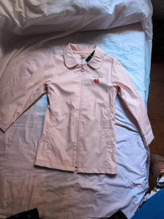 Cortavientos niña rosa Talla 10
