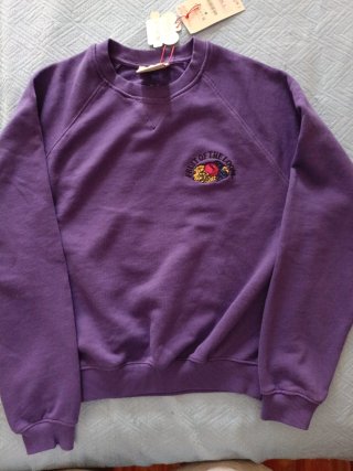 Sudadera Fruit of the Loom Morada Talla S