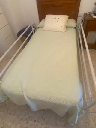 Barandillas metálicas plegables para cama