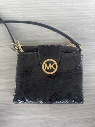 Bolso Michael Kors Negro y Dorado