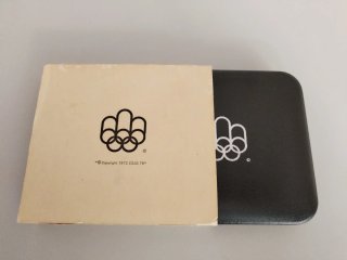 Juego 4 Monedas Plata juegos Olímpicos Montreal