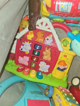 Casita de juguete musical por 5€