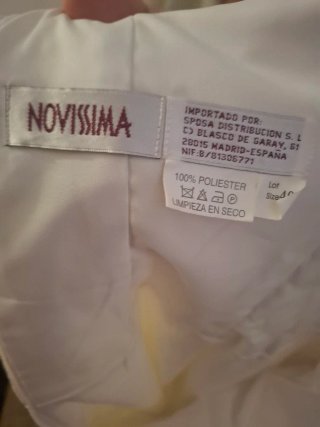 Vestido de Novia Novissima