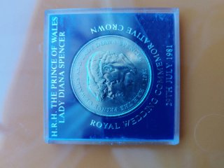 Moneda Conmemorativa Boda Real 1981