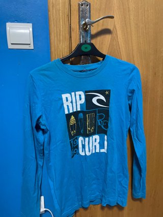 Camiseta Manga Larga Rip Curl Azul