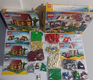 Pack LEGO Creator 5766 + 5771 Completos (LEED)