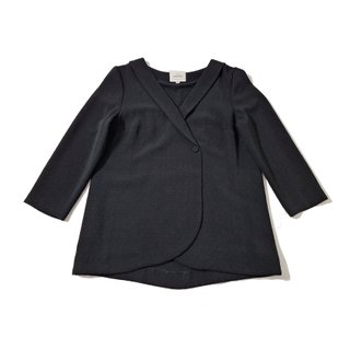 Sézane / Top forrado negro cruzado XS
