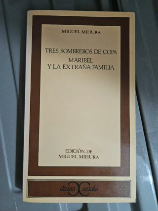 Libro Tres sombreros de copa. Maribel la extraña f