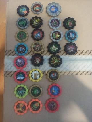 Lote de 27 Tazos Boinx Pokémon