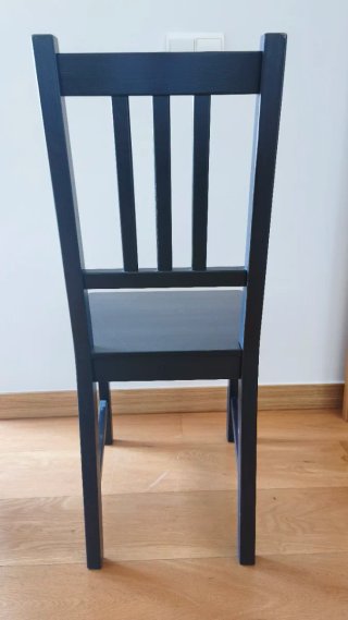 Silla Ikea Stefan Negra