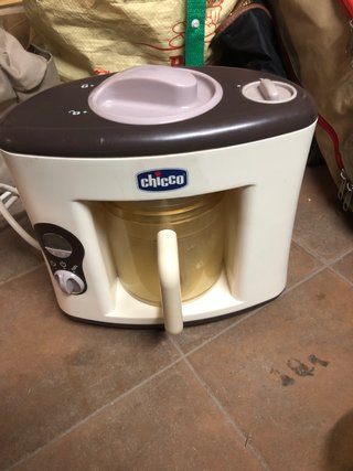 Cuoci pappa Chicco a vapore